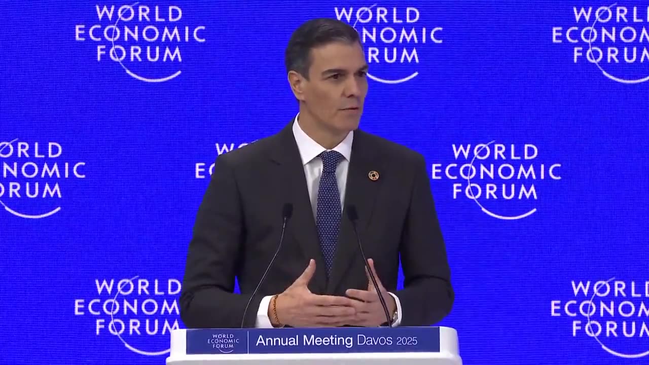 WEF Davos - Spanish PM calls for Digital ID’s to end online anonymity