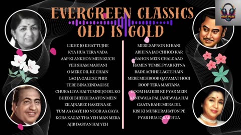 Old is Gold | LIKHE JO KHAT TUJHE | O MERE DIL KE CHAIN |Tere Bina Zindagi Se |Evergreen Hindi Songs