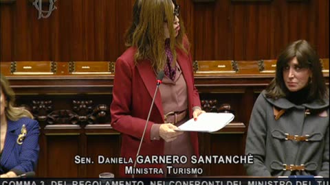 Santanchè - Intervento dalla Camera dei Deputati (25.02.25)