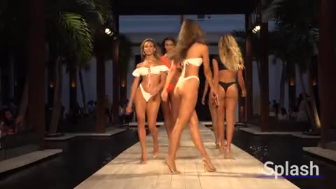 VDM THE LABEL 4K / Bikini Fashion Show / Kara Del Toro, Cindy Prado, Morgan Avery, Tiana Parker