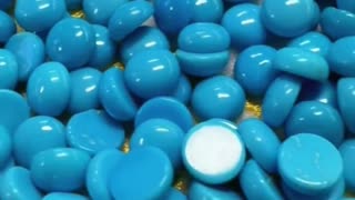 250312-6 The round shape Sleeping Beauty turquoise cabochons