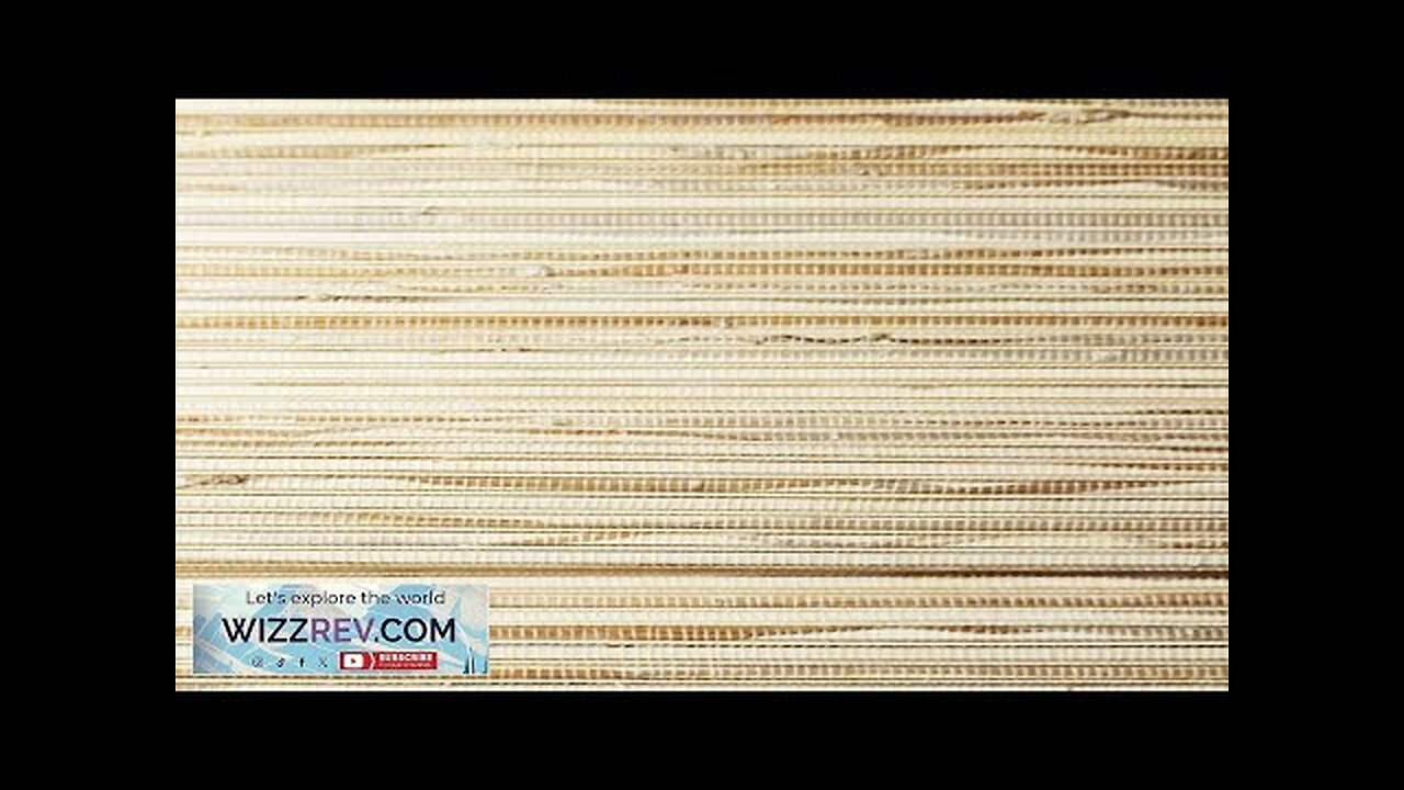 LETAU Wood Cordless Window Shades Blinds Bamboo and Linen Roman Shades Pattern Review