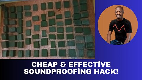 DIY Acoustic Foam for Home Studio | Cheap & Effective Soundproofing Hack!