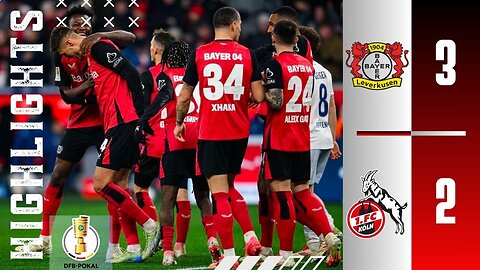 Bayer 04 Leverkusen 3-2 FC Koln| Match Highlights | DFB Pokal 24/25