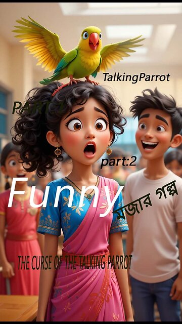 The Curse of the Talking Parrot | মজার বাংলা- গল্প part:2