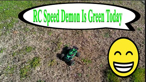 RC Speed Demon Ride Around Fire Pit Part 1