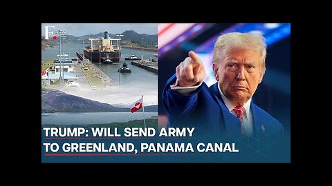 "Trump's Controversial Statement on Using Force to Seize Greenland and Panama Canal"