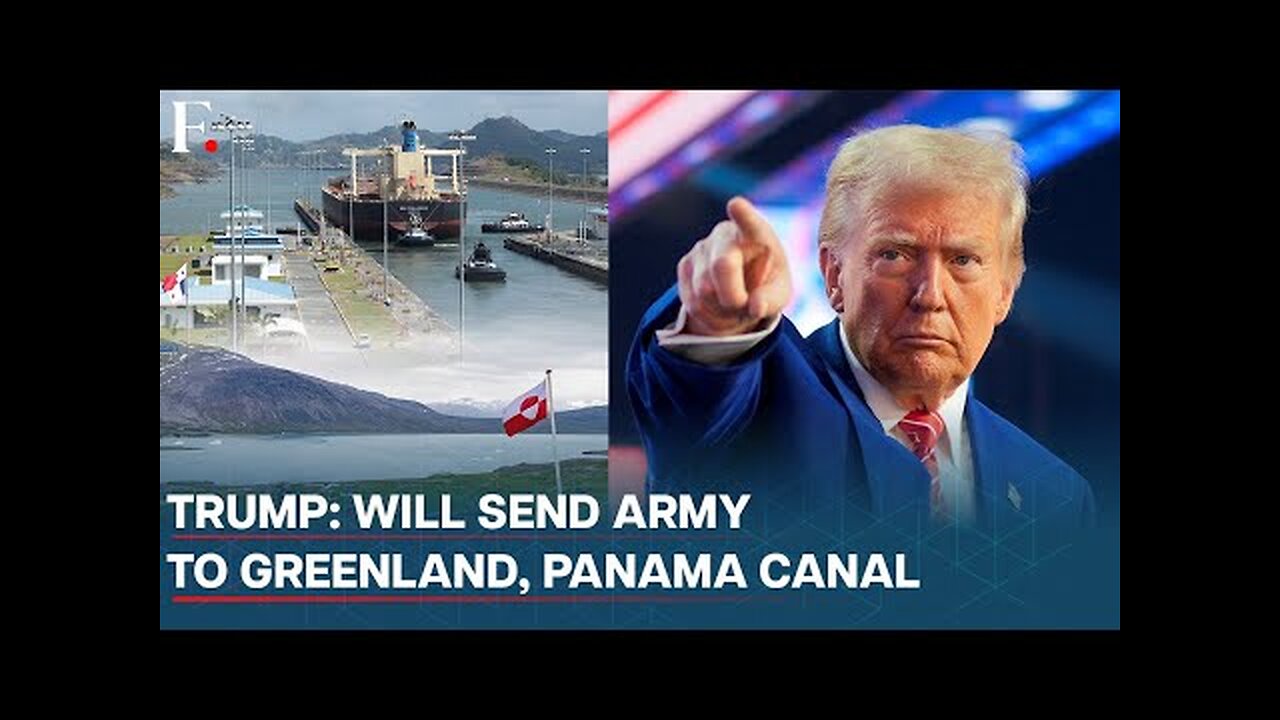 "Trump's Controversial Statement on Using Force to Seize Greenland and Panama Canal"