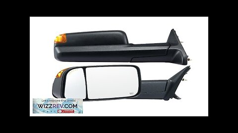 VEVOR Towing Mirrors Fit for 2009-2018 Dodge Ram 1500 2010-2018 Ram 2500 Review