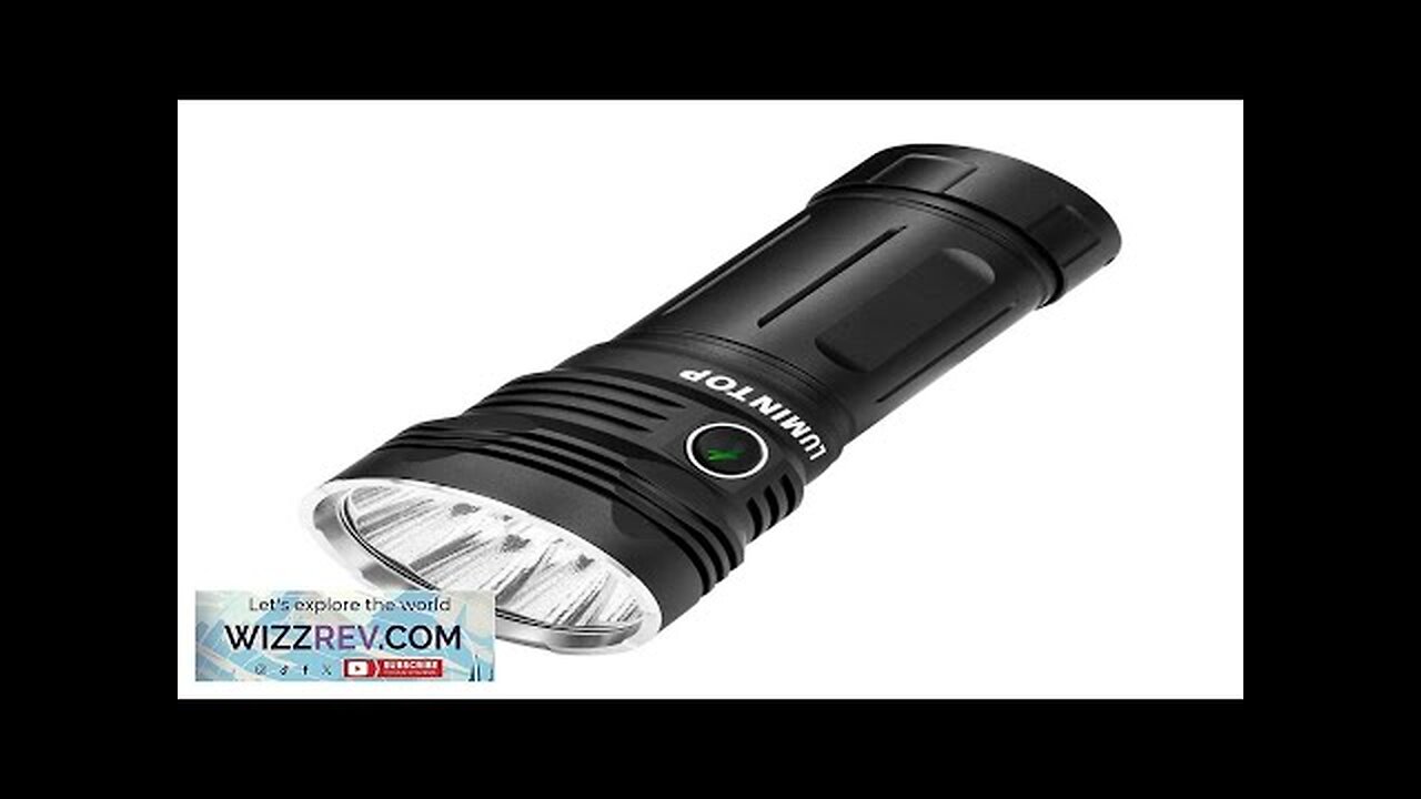 LUMINTOP GT4695 Pro 20000 Lumens High Powered LED Flashlight with Large Capacity Review