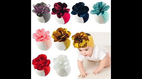 1PCS Fashion Handmade Flowers Elastic Hairband Baby Soft Comfortable Nylon