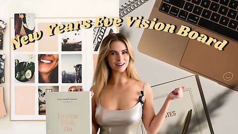 CREATING VISION BOARD FOR 2025 WITH BRANDY! 