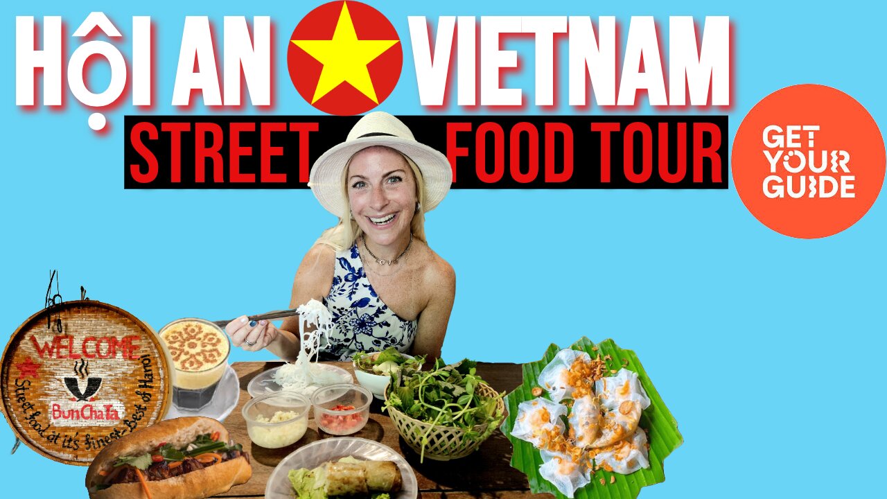 Hội An Street Food Tour 🍽️ | 8 MUST- TRY Dishes 🍜 You CAN'T Miss! | Vietnam🇻🇳