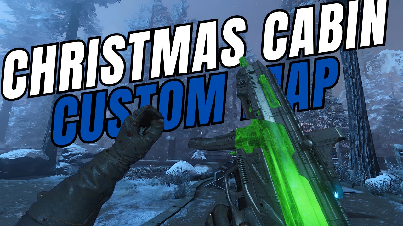 CHRISTMAS CABIN ZOMBIES GAMEPLAY IN BLACK OPS 3