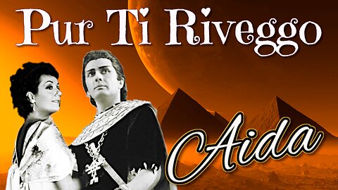 Pur Ti Riveggo (Aida) - Franco Corelli, Gabriella Tucci, Cornell MacNeil Live With English Subtitles