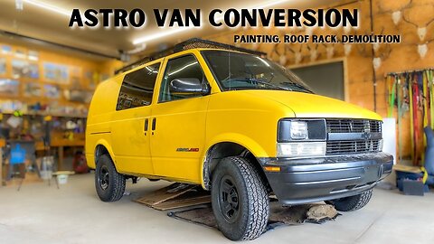 Astro Van Conversion Part 1 | IT BEGINS!