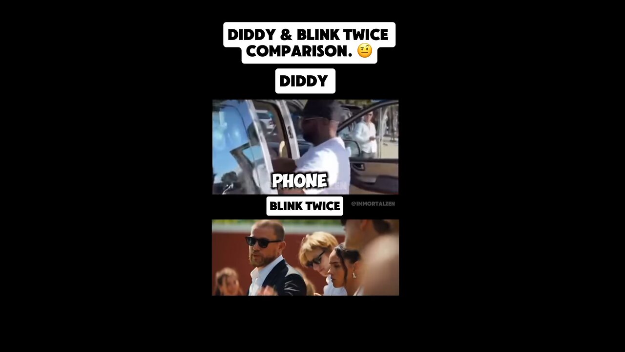 Blink Twice Diddy