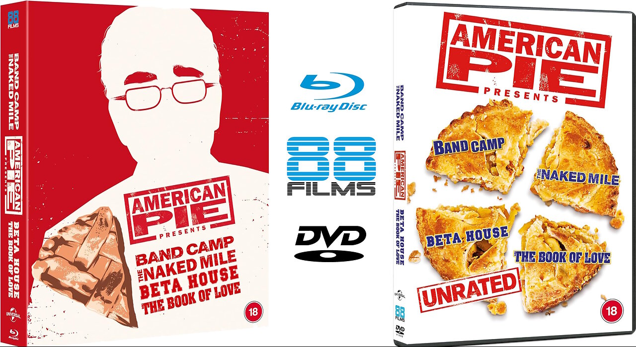 American Pie Presents - Band Camp, Naked Mile, Beta House, Book of Love [Blu-ray & DVD Edition]