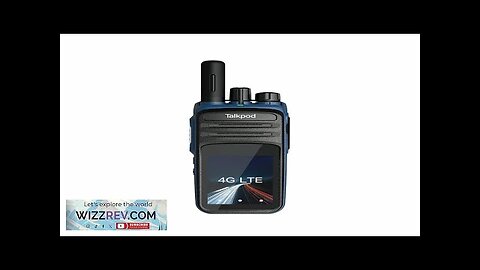 Talkpod N58 PTT Network Walkie Talkie EU Plug with 2.4inch Touch Screen Review