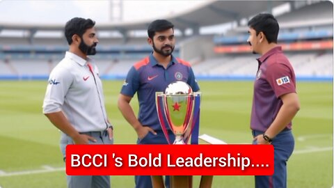 BCCI's Bold Leadership Shift Ahead of the Champions Trophy 2025