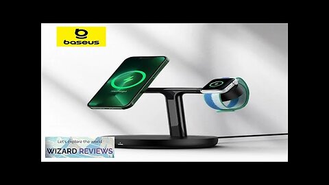 Baseus 3 in 1 20W Magnetic Wireless Charger Stand For Phone iPhone Review