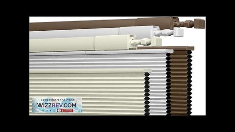 Boolegon No Drill No Tools Cellular Shades Top Down Bottom Up Honeycomb Review