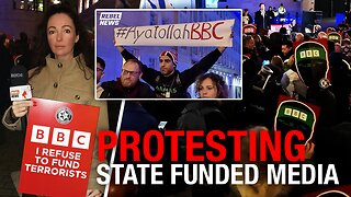 No more state-funded antisemitism: London protestors call for suspension of BBC licence fee