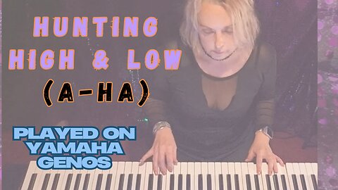 Hunting High and Low: A Fresh Yamaha Genos Remix 🚀 #aha #80smusic