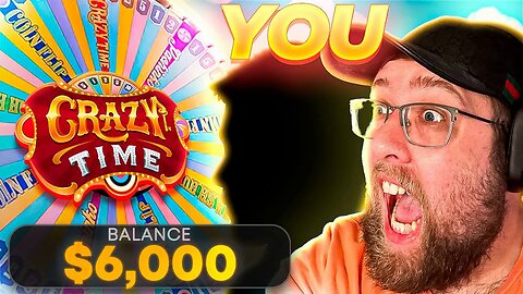 FAN SPENDS MY BALANCE ON CRAZY TIME LIVE GAME SHOW!