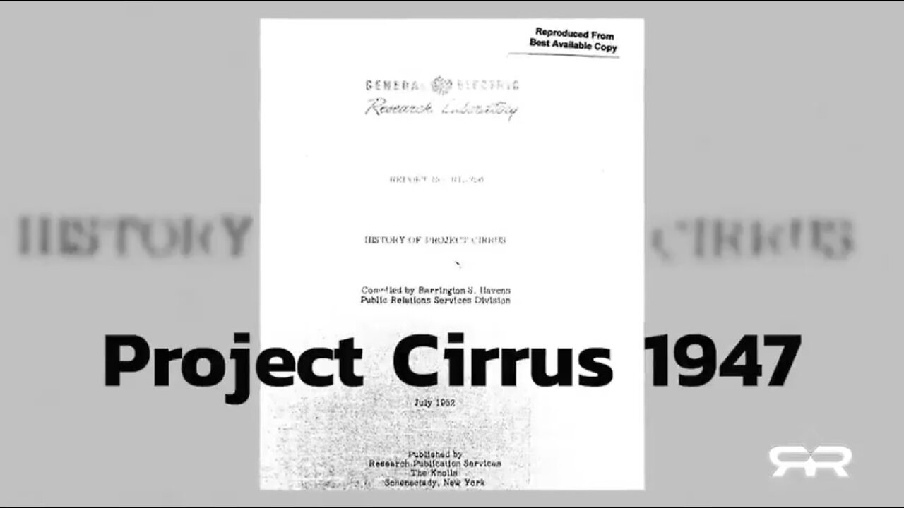 Project Cirrus 1947