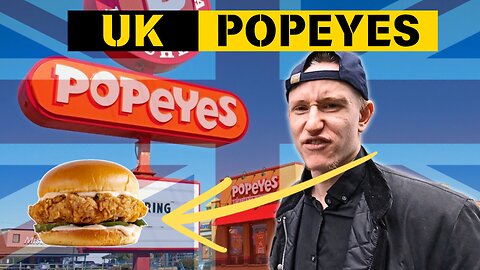 I VISITED POPEYE'S IN THE UK What Are They Doing In The Back!