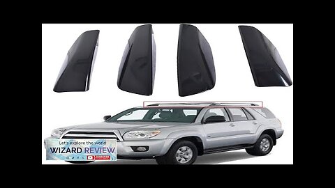 4Pcs Roof Rack Rail End Cover Shell Replacement for 2003-2009 4Runner N210 Review