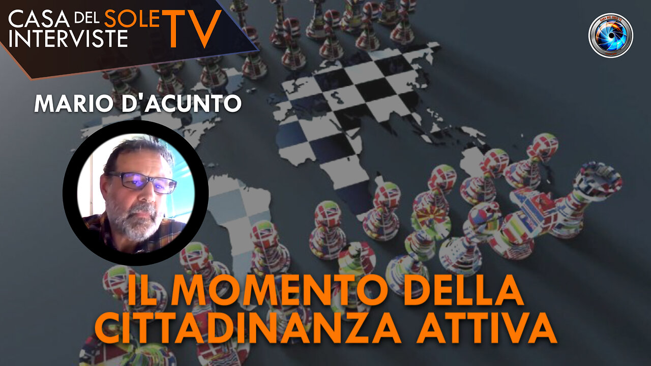 Mario D'Acunto: il momento della cittadinanza attiva