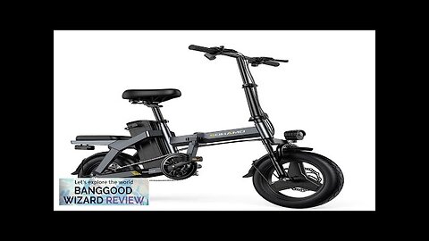 USA DIRECT SOHAMO A3 48V 16Ah 400W Electric Folding Bicycle 14*2.1 Inch Review