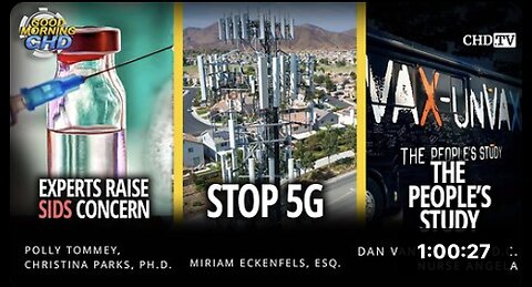 Experts Raise SIDS Concern, Stop 5G, The People's Study