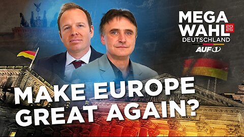 AUF1 in Berlin Make Europe Great Again Sondersendung zur Wahl 2025