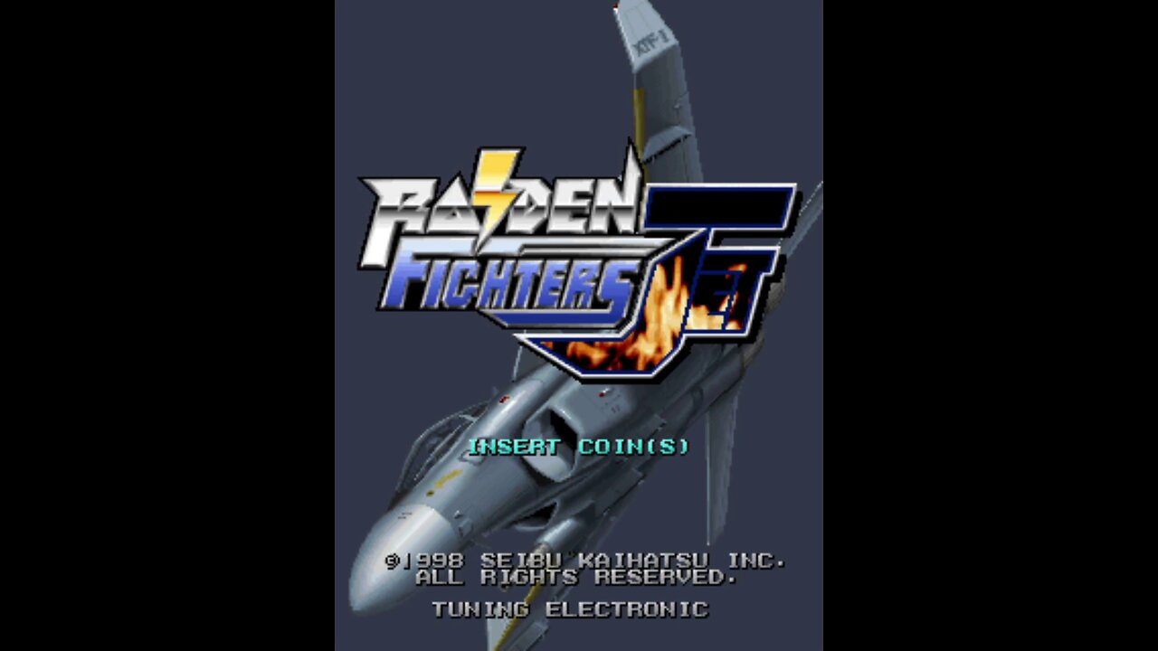 Raiden Fighters Jet Arcade Game, Seibu Kaihatsu 1998, Longplay