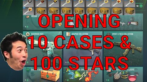 Armory Pass CS2 Case Opening 10 Cases & 100 Stars!