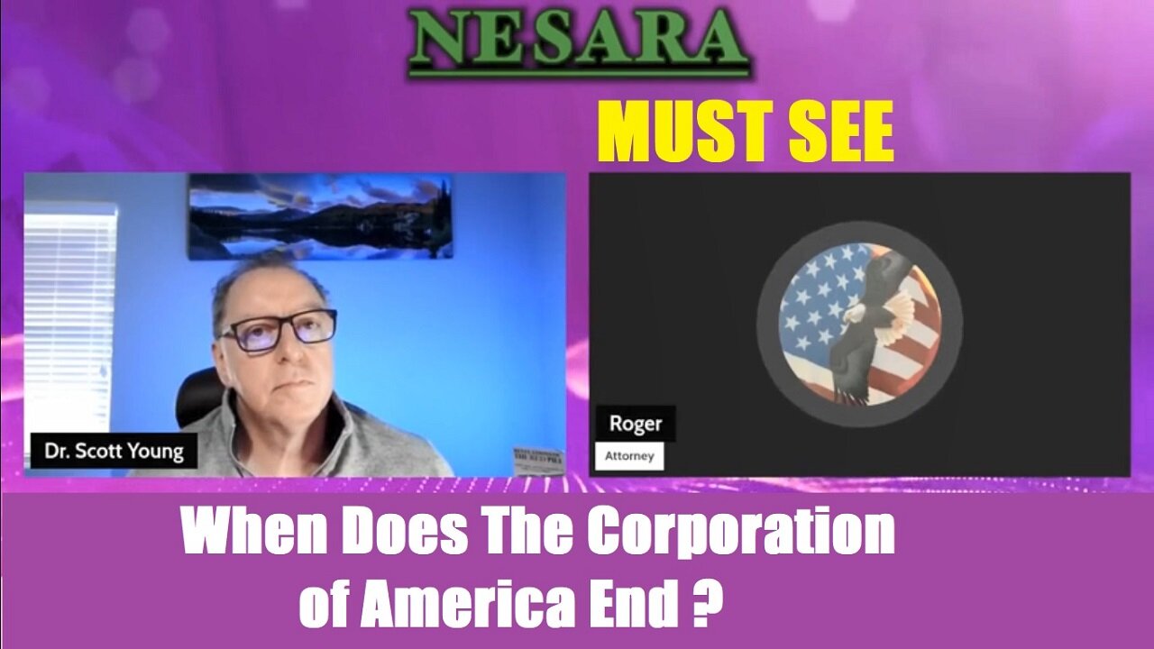 Dr. Scott Young Update 12.26.24 - When Does The Corporation of America End