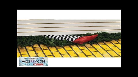 Wicked Witch Wizard of Oz Leg Decoration Review