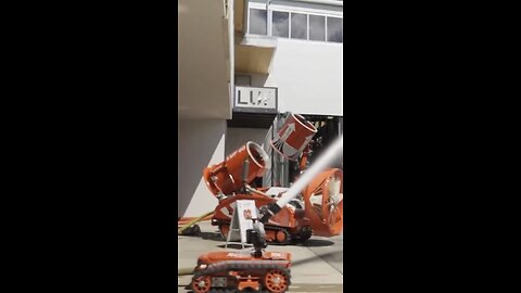 Fire trucks for hard to reach areas