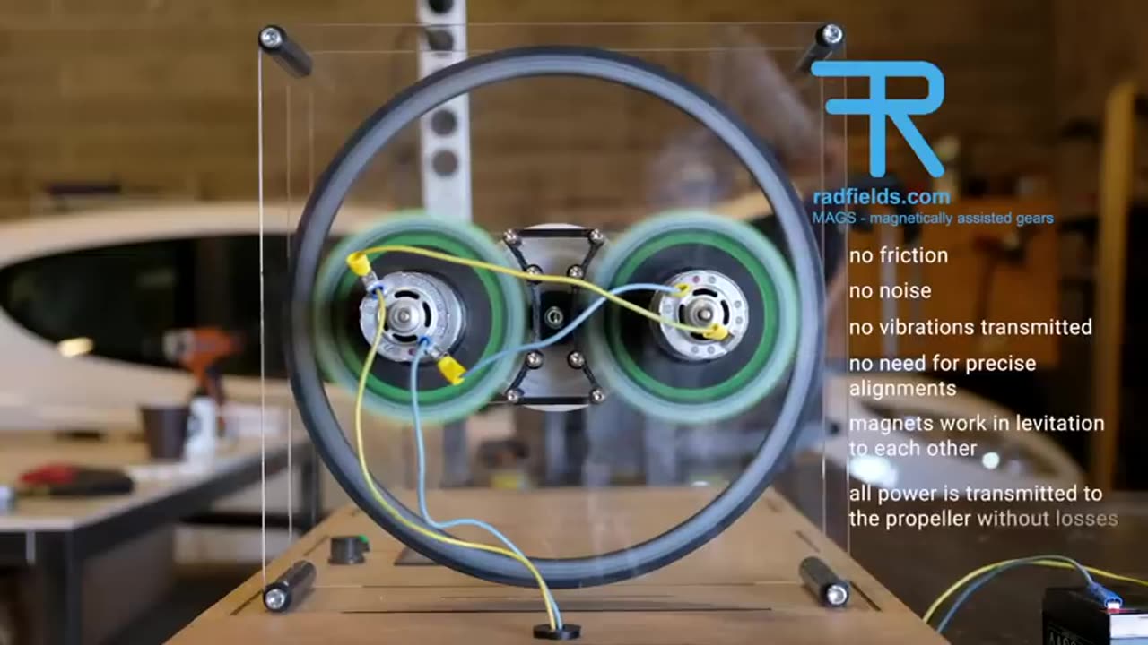 MAGS - magnetically assisted gears