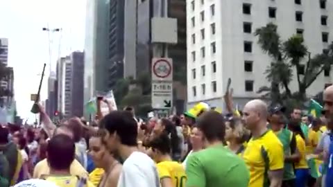 2015 Manifestação na Avenida Paulista pedindo FORA DILMA em 15 de março