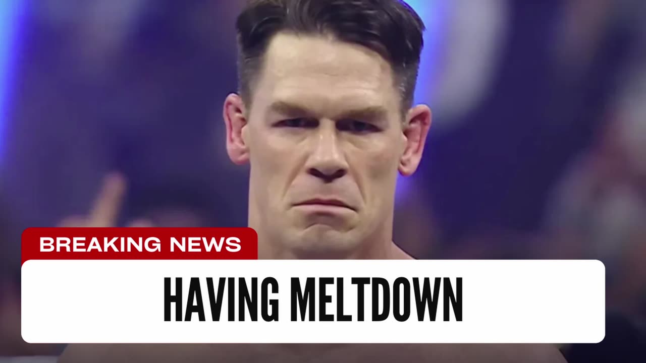 WWE Star Having Meltdown Over Cena Heel Turn