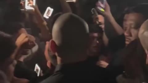 Alex Pereira Meets Drake at His Concert in Sydney, Australia