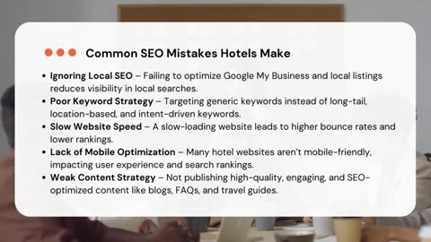 Why Most Hotels Fail at SEO (And How to Fix It)