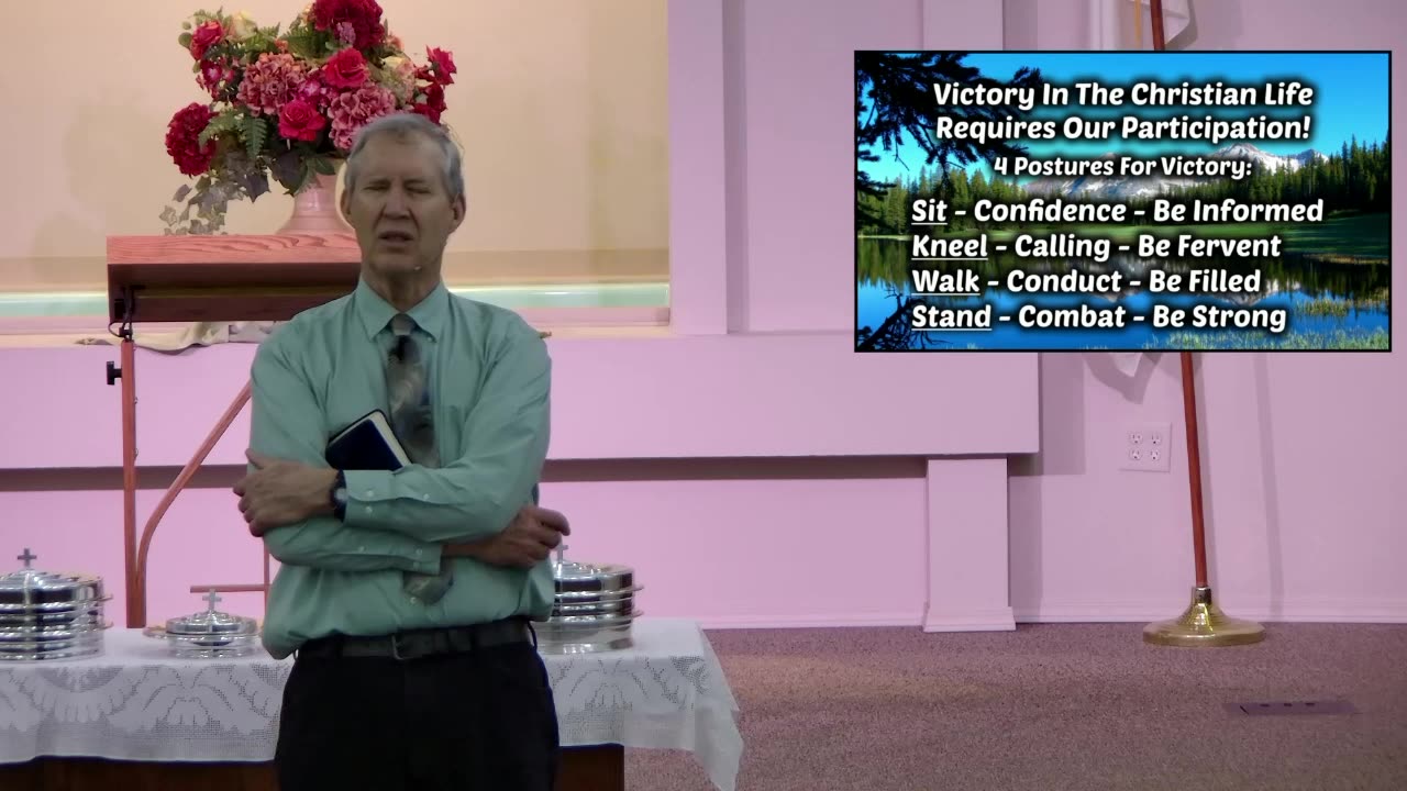 Victory In The Christian Life Requires Our Participation - Full Service