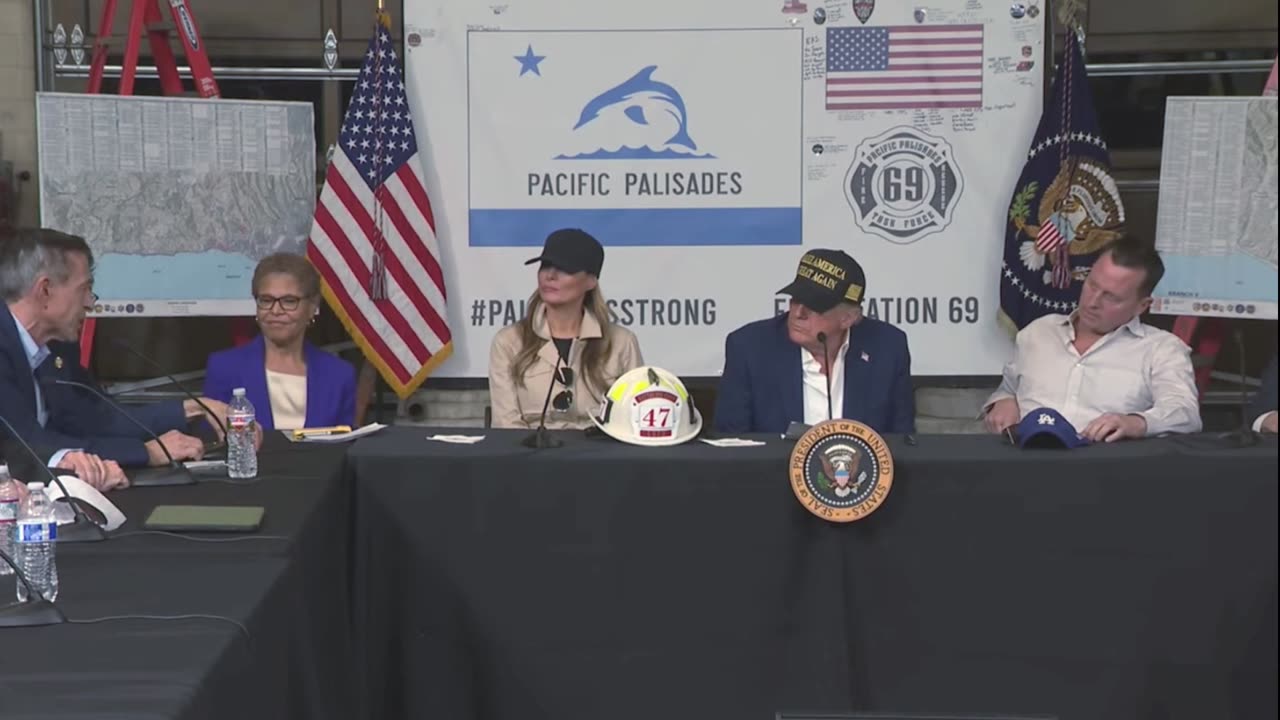 We're the Party of Common Sense, You're Not" Trump Calls Out California Democrats over Fires