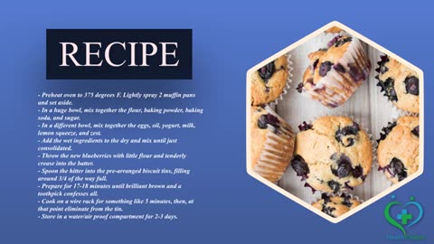 Greek Yogurt Blueberry Muffins A Delicious & Healthy Twist!#HealthyBaking #BlueberryMuffins