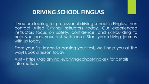 Driving School Finglas